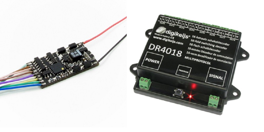 Decoders en terugmelders