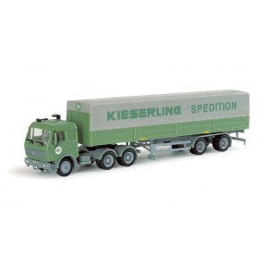 Herpa 151535 - Mercedes-Benz NG Planen-Sattelzug "Kieserling/EKB"