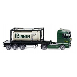 Wiking 0536 01 - Tankcontainersattelzug 20' (MAN TGX) "Ri