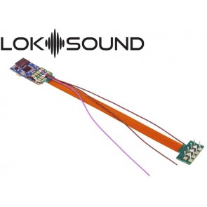 Esu 58810 - LokSound 5 micro DCC/MM/SX/M4 "Leerdecoder", 8-pin NEM652, Retail, mit Lautsprecher 11x15mm, Spurweite: 0, H0