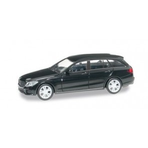 Herpa 028431 - Mercedes Benz C-Klasse Combi Avantgarde, zwart