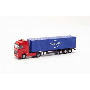 Herpa 066808 - Mercedes Benz Actros C.Sz. CMA / CGM