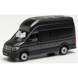 Herpa 096324 - VW Crafter Grand California 600, grijs metallic