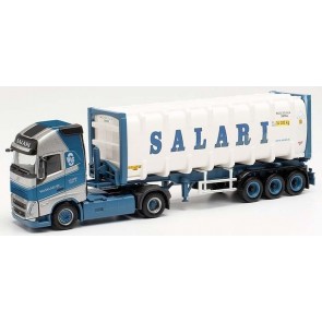 Herpa 315524 - Volvo FH Gl. 30 ft. B.Con. Salari (NL)