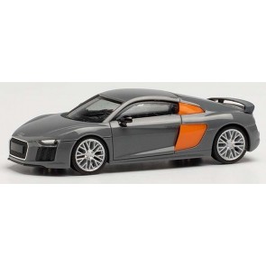 Herpa 028516-002 - Audi R8 V10 Plus, grijs
