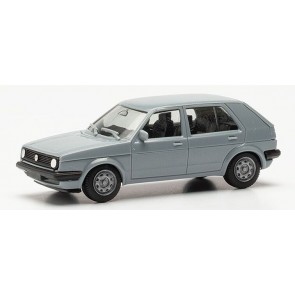 Herpa 012195-009 - VW Golf II 4d, grijs (Minikit)