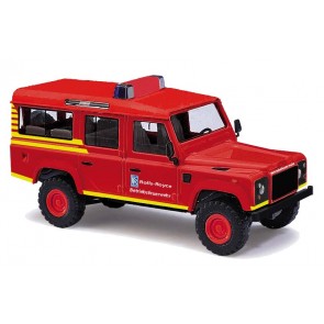 Busch 50327 - 1/87 LAND ROVER DEFENDER BETRIEBSFEUERWEHR 1983 