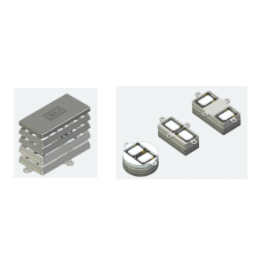 Esu 50340 - Lautsprecherset, Dual 11x15mm, Modulares Schallkapselset für 28, 20x40, 16x35