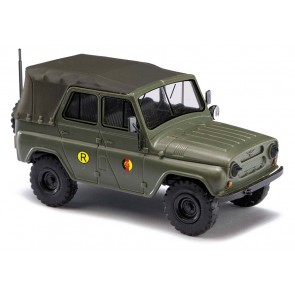 Busch 52117 - 1/87 UAZ 469 NVA REGULIERFAHRZEUG 1972 