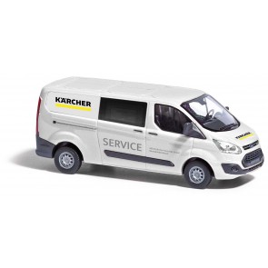 Busch 52439 - 1/87 FORD TRANSIT CUSTOM KÄRCHER SERVICE 2012 