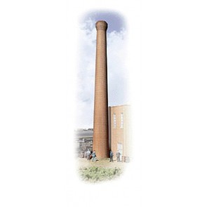 Walthers 533289 - INDUSTRIESCHOORSTEEN 2 STUKS. N-SCHAAL. ELK 16 CM HOOG