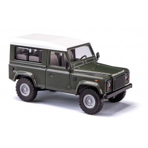 Busch 54302 - 1/87 LAND ROVER DEFENDER 90 GRÜN 1983 