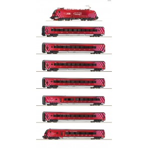 Roco 5510002 - 8-delige treinset OBB Railjet, DCC