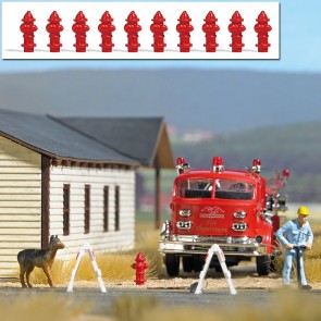 Busch 7766 - M-SET: US HYDRANTEN H0