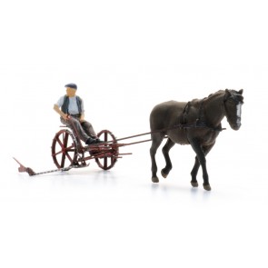 Artitec 387.610 - Maaibalk met paard + figuur