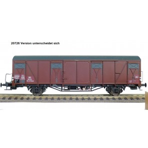 Exact train EX20726 - DB Gbs 254 Nr. 150 6 252 Güterwagen Bremserbühne mit DB Emblem mit Farbflächen Epoche V