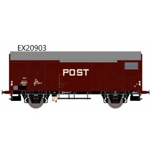 Exact train EX20903 - NS Gs 1410 Post mit braunen Luftklappen Epoche IV Nr. 1202 616-8