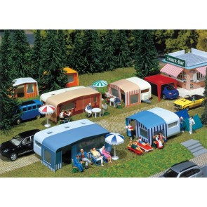 Faller 130503 - CAMPING CARAVAN SET