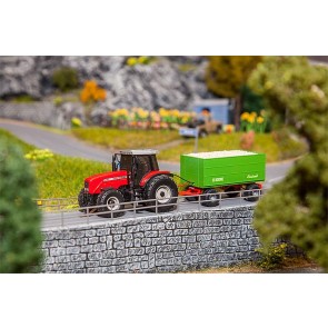 Faller 161588 - MF TRACTOR + AANH.WAGEN