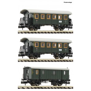 Fleischmann 6260023 - 3-tlg.Set Personenzug DB      