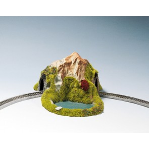 Noch 44670 - Tunnel, 1-gleisig, gebogen, 17 x 13 cm