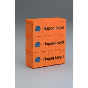 Piko 56202 - Container 3er-Set 20' Hapag Lloyd