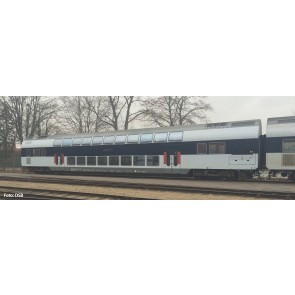 Piko 58815 - Doppelstockwg. DSB 2. Kl blauweiß rote Tür