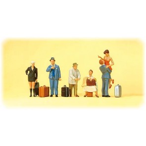 Preiser 10540 - 1:87 Reizigers staand