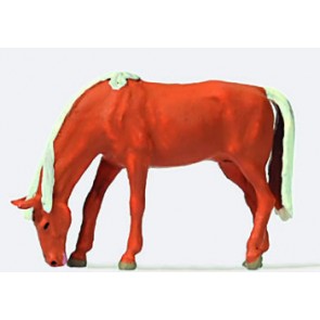 Preiser 29530 - 1:87 Paard grazend