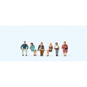 Preiser 73000 - 1:76 Zittende figuren