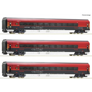 Roco 74042 - 3er Set Railjet ÖBB AC        