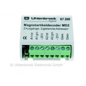 Uhlenbrock 67200 - MD2 MAGNEETARTIKELDEC.