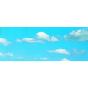 Vollmer 46105 - Hintergrundkulisse Wolken, zw