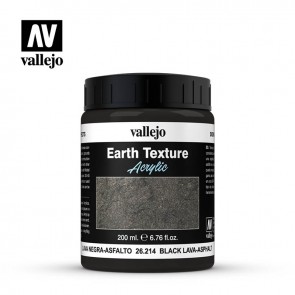 Vallejo 26214 - Black lava 200 ml. 