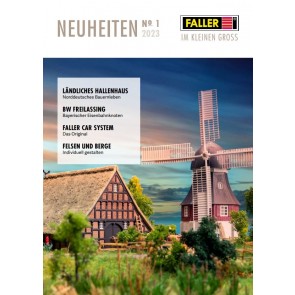 Faller 190923D - FALLER NOVITEITENFOLDER I 2023 DUITS