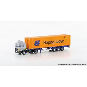 Minis LC4068 - 1/160 MAN F90 CONTAINER-SATTELZUG HAPAG-LLOYD 