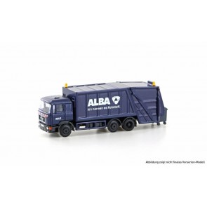 Minis LC4665 - 1/160 MAN F90 MÜLLWAGEN ALBA NEUES LOGO 