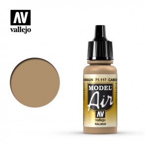 Vallejo 71117 - MODEL AIR CAMOUFLAGE BROWN