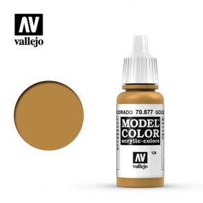 Vallejo 70877 - MODEL COLOR GOLDBROWN (#158)