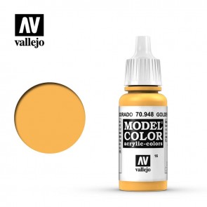 Vallejo 70948 - MODEL COLOR GOLDEN YELLOW (#28)