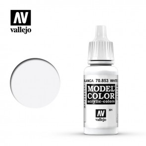 Vallejo 70853 - MODEL COLOR WHITE GLAZE 