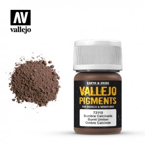 Vallejo 73110 - PIGMENT BURNT UMBER