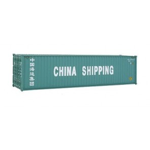 Walthers 532063 - HC CONTAINER 40' CHINA SHIPPING H0
